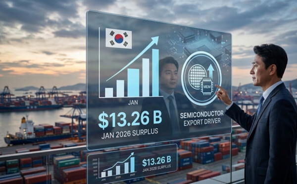 1월 경상수지 132억 달러 /AI 이미지