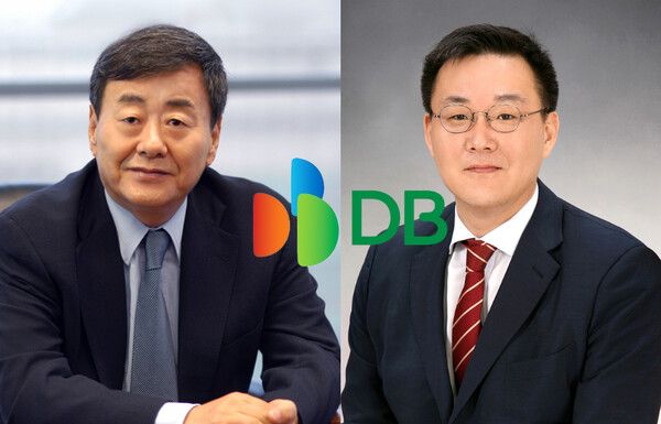 김준기 창업회장과 그의 아들 김남호 명예회장 / 출처-뉴시스 ⓒ포인트경제CG