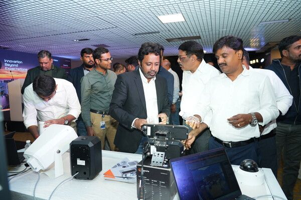 인도 벵갈루루에서 열린 설명회 /사진제공=한화비전