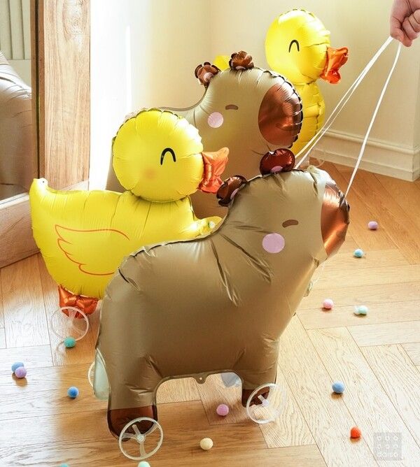 아성다이소 '동물 모양 산책 풍선' /사진제공=아성다이소