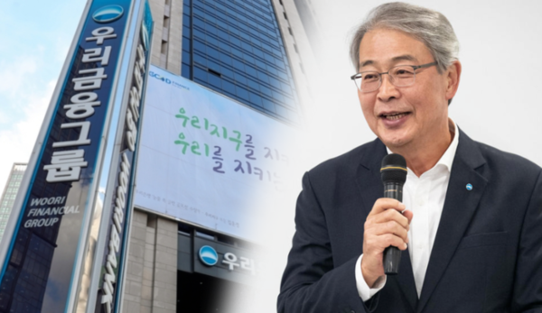 임종룡 우리금융그룹 회장 ⓒ포인트경제CG