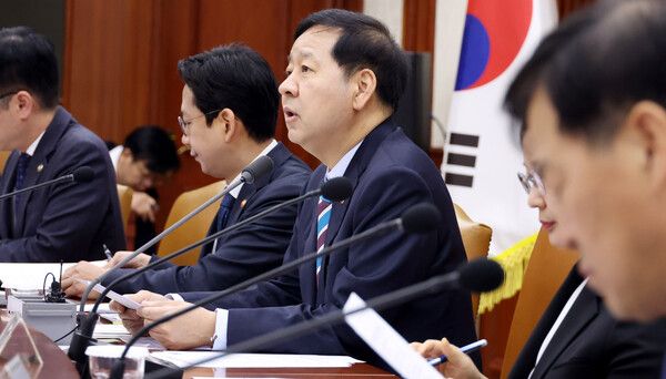 구윤철 부총리 겸 재정경제부 장관이 9일 오전 서울 종로구 정부서울청사에서 열린 민생물가 특별관리 관계장관TF 회의를 주재하고 있다. /사진=뉴시스