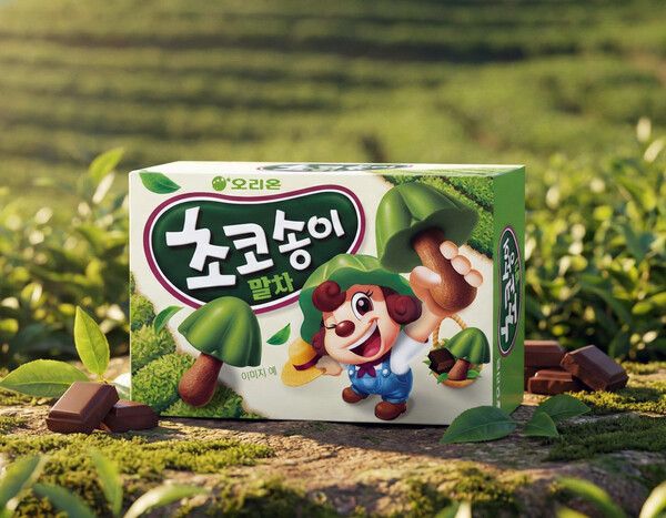 상시 판매로 전환된 오리온 '초코송이 말차' /사진제공=오리온