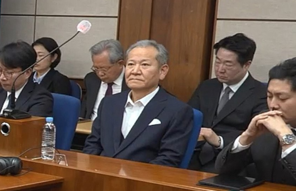 이날 열린 선거공판에 이상민 전 장관이 출석해 있는 모습 /사진=연합뉴스