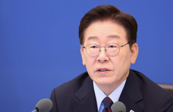 이재명 대통령이 26일 청와대에서 열린 국무회의에서 발언하고 있다. /사진=뉴시스