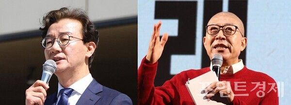 더불어민주당 전재수·국민의힘 박형준 부산시장 후보. (사진=윤선영) ⓒ포인트경제