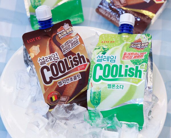 손시림 완화 패키지가 적용된 설레임 쿨리쉬 신제품 2종 /롯데웰푸드 제공