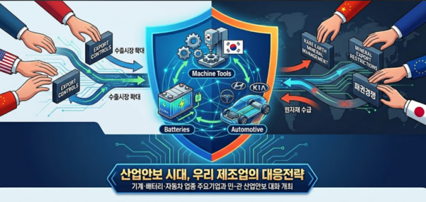 산업안보 시대, 우리 제조업계의 대응전략 논의 /AI 이미지