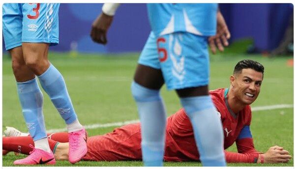 호날두, 결정적 기회 놓치며 아쉬움/FIFA 홈페이지 갈무리(포인트경제)