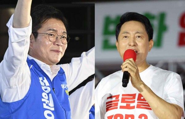 정원오 더불어민주당 서울시장 후보와 오세훈 후보 /사진=뉴시스