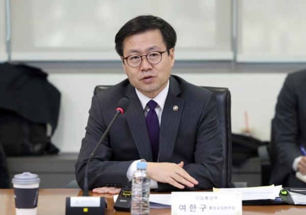 여한구 산업통상부 통상교섭본부장 /사진=산업부