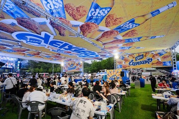 '2026 대구치맥페스티벌' 공식 맥주 파트너로 참가하는 카스. /오비맥주