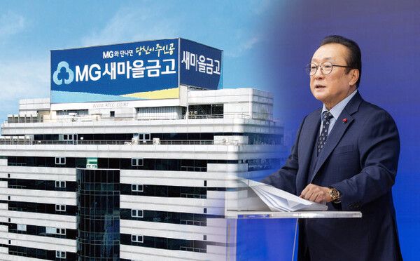 김인 새마을금고중앙회장 / 출처-새마을금고중앙회 ⓒ포인트경제CG