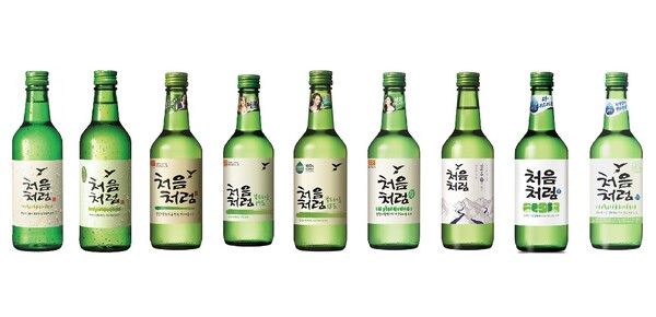 처음처럼 변천사. /롯데칠성음료