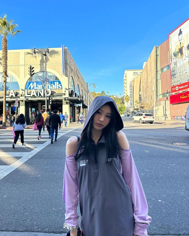 미국 LA 여행 중인 댄서 노제 근황. 사진=노제 SNS