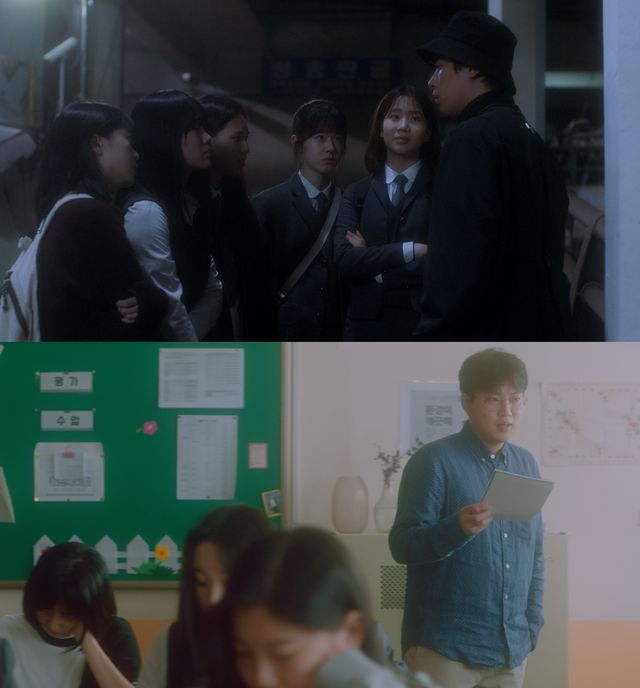 '너와 나' 배우 박정민-박준 시인. 사진=필름영/그린나래미디어