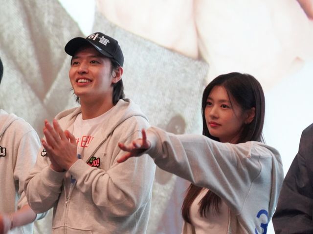 영화 '30일' 강하늘-정소민, 무대인사. 사진=마인드마크