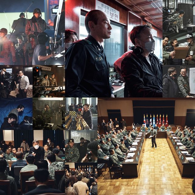 영화 '서울의 봄' 비하인드컷. 사진=플러스엠 엔터테인먼트