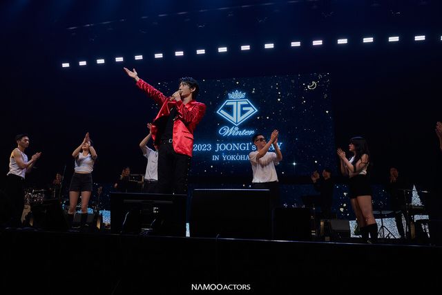 배우 이준기 일본 팬미팅. 사진=나무엑터스