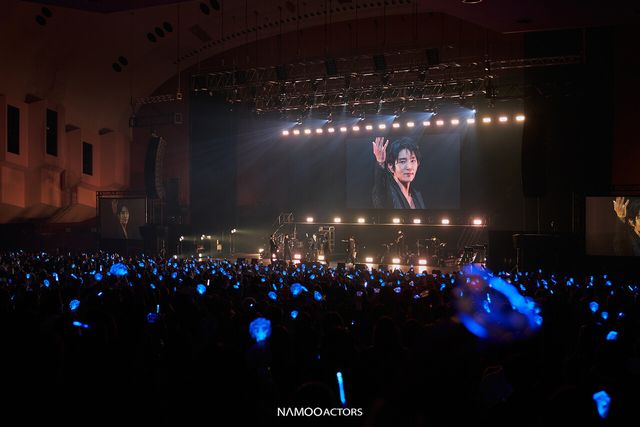 배우 이준기 일본 팬미팅. 사진=나무엑터스