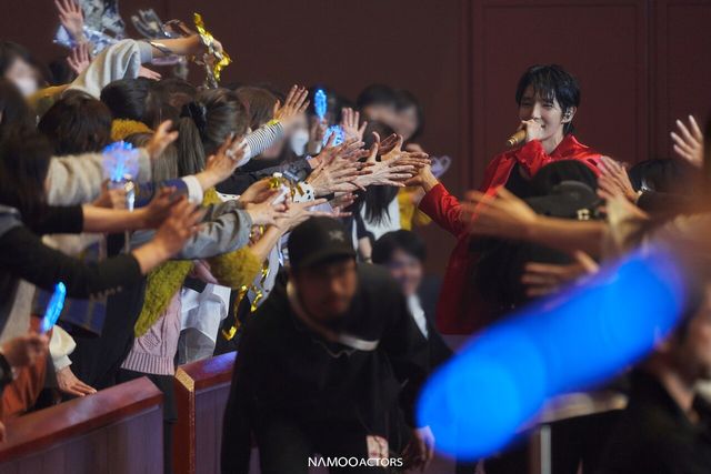 배우 이준기 일본 팬미팅. 사진=나무엑터스