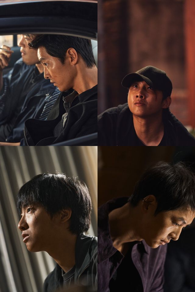 영화 '화란' 홍사빈X송중기 스틸. 사진=플러스엠 엔터테인먼트