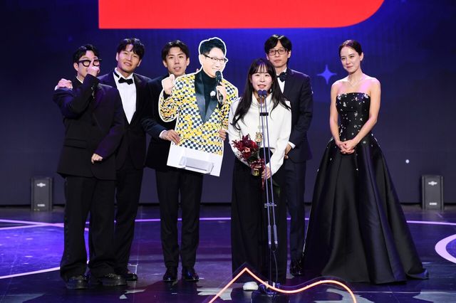 '2023 SBS 연예대상' 수상자들. 사진=SBS