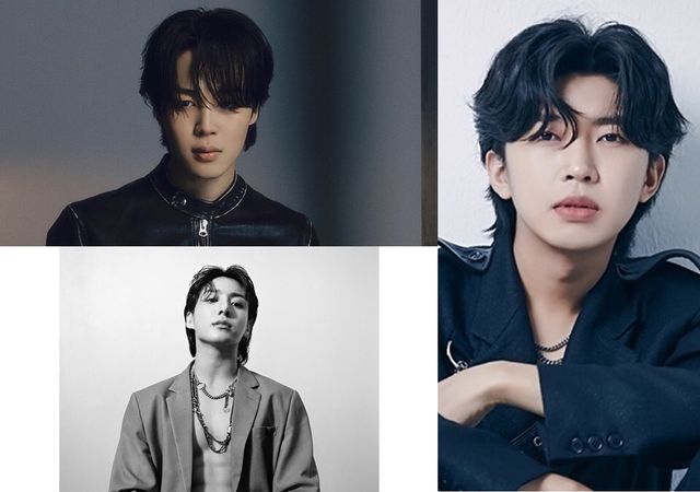 방탄소년단 지민, 정국과 가수 임영웅. 사진=각 소속사