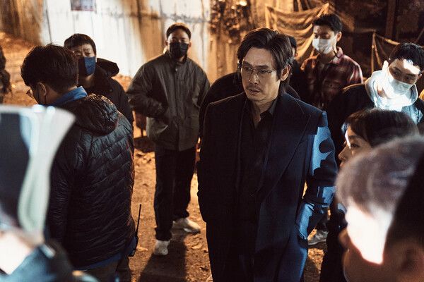 '길복순' 비하인드 스틸. 사진=넷플릭스