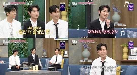 '불타는 트롯맨' 손태진, 신성, 에녹이 '속풀이쇼 동치미'에 출연했다. /사진=MBN