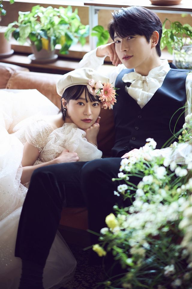 포레스텔라 배두훈, 강연정 웨딩 화보. 사진=비트인터렉티브