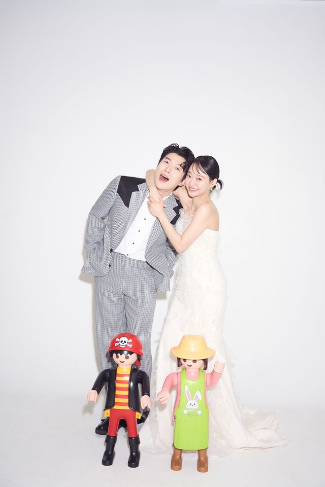 포레스텔라 배두훈, 강연정 웨딩 화보. 사진=비트인터렉티브