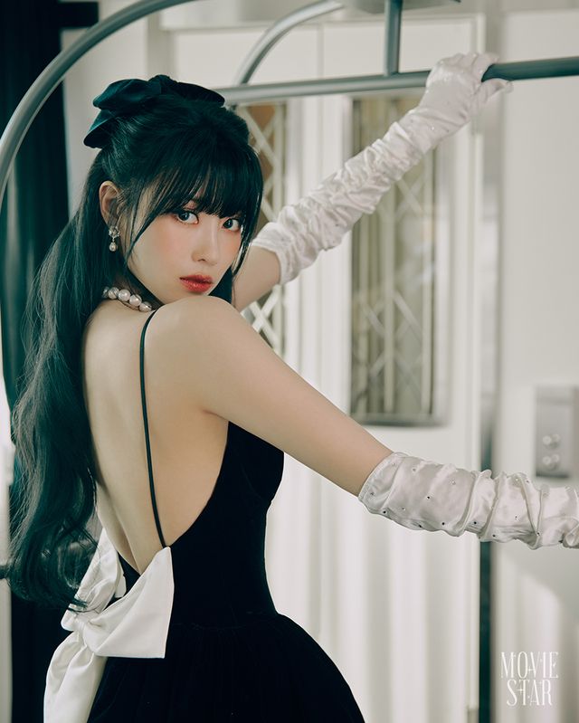 미주 첫 솔로 앨범 '무비 스타' 티저. 사진=안테나