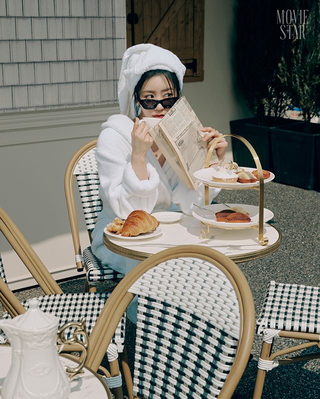 미주 첫 솔로 앨범 '무비 스타' 티저. 사진=안테나