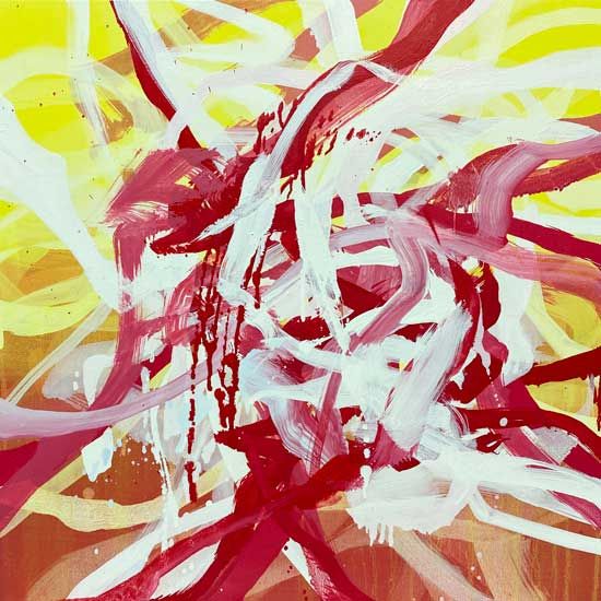 Nearly 6 oil on canvas 45.5x45.5cm 2023