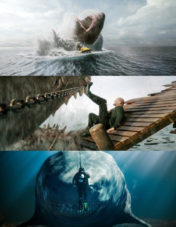 '메가로돈2' 스틸컷. 사진=워너브라더스 코리아