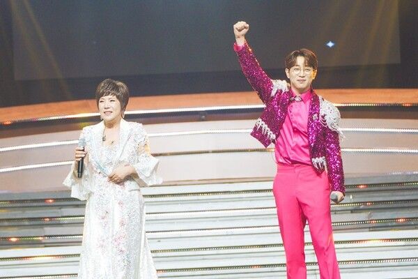 '미스터로또' 김연자-안성훈. 사진=TV조선