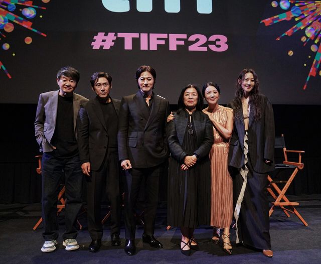 '보통의 가족' 토론토 국제영화제에 참석한 감독, 배우들. 사진=(주)하이브미디어코프, (주)마인드마크