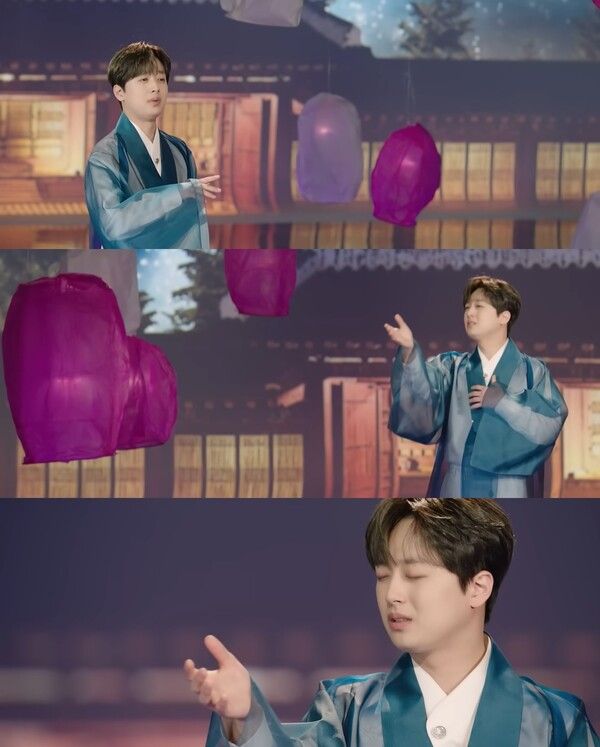 사진=이찬원 '풍등' 뮤직비디오