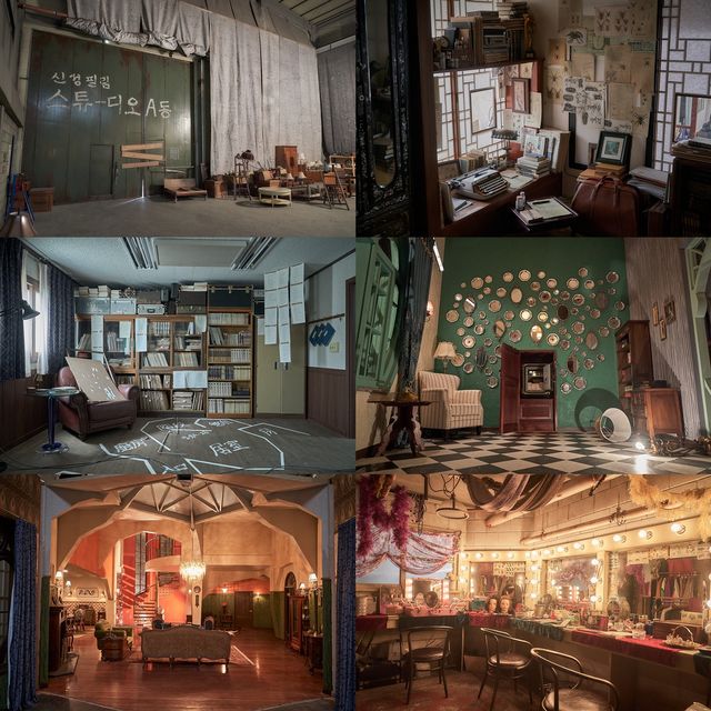 영화 '거미집' 세트장. 사진=바른손이앤에이