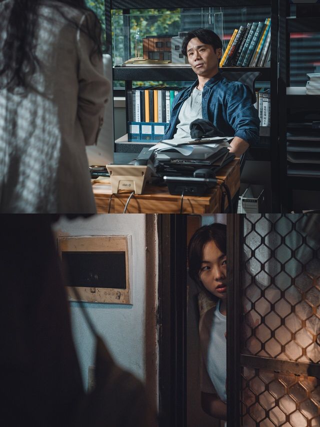 영화 '타겟' 임철수-금새록. 사진=플러스엠엔터테인먼트