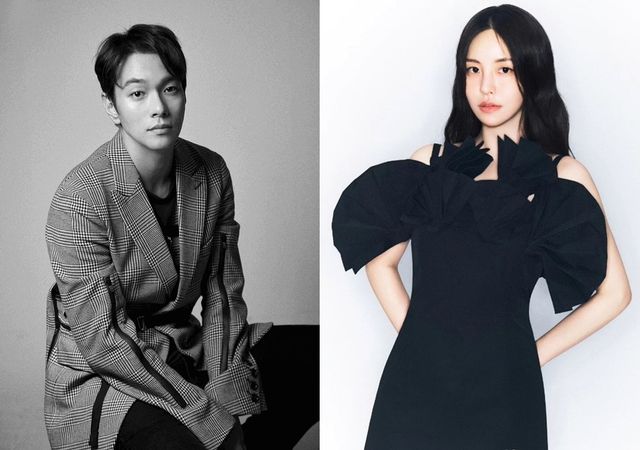 배우 이규한, 유정. 사진=블레이드엔터테인먼트, 워너뮤직코리아