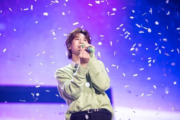 가수 정동원 콘서트 모습. 사진=쇼플레이