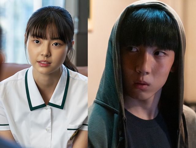 '보통의 가족' 홍예지-김정철. 사진=하이브미디어코프, 마인드마크