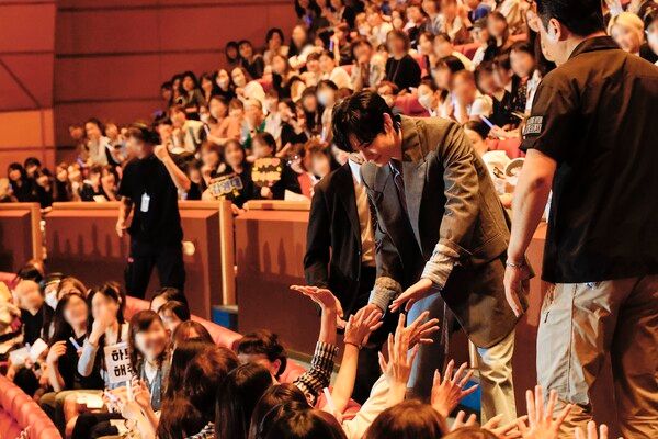 배우 김영대 일본 도쿄 팬미팅 모습. 사진=아우터유니버스