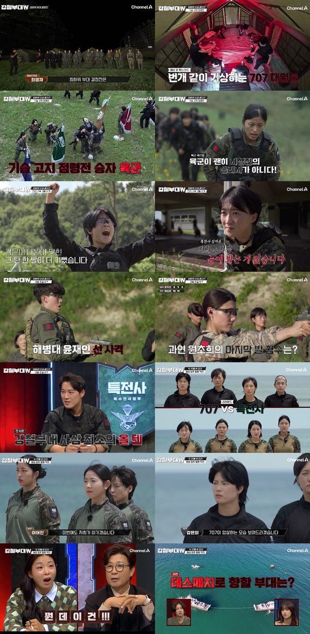 사진=채널A ‘강철부대W’ 캡처