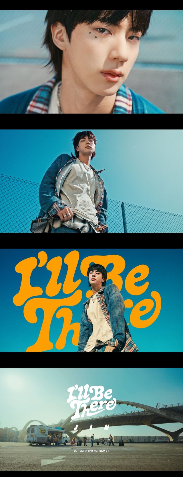 방탄소년단 진 선공개 곡 'I'll Be There' . 사진=빅히트 뮤직