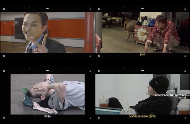 사진=지드래곤 'POWER'&nbsp;뮤직비디오 비하인드 영상.