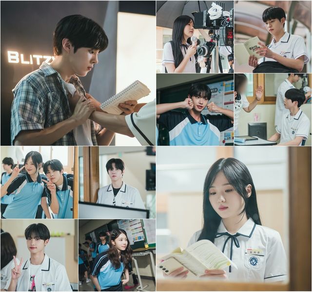 사진-='0교시는 인싸타임' 비하인드 컷