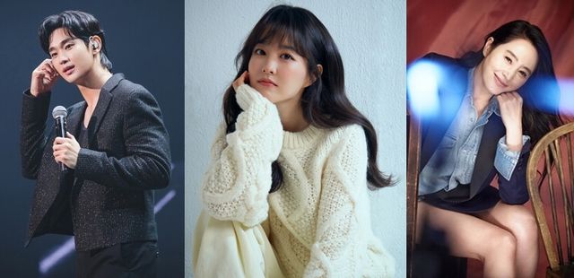 배우 김수현, 박보영, 김혜수. 사진=골드메달리스트, BH엔터테인먼트, 호두유엔터테인먼트